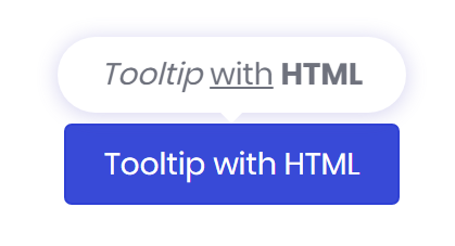 Tooltip HTML Content